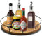 RoxNvm Especiero Giratorio, Plato Giratorio Organizador Cocina de Madera, Bandeja Giratoria Mueble Cocina, Organizador Giratorio, Plato Giratorio para Cocina para Cocina Despensa Armario