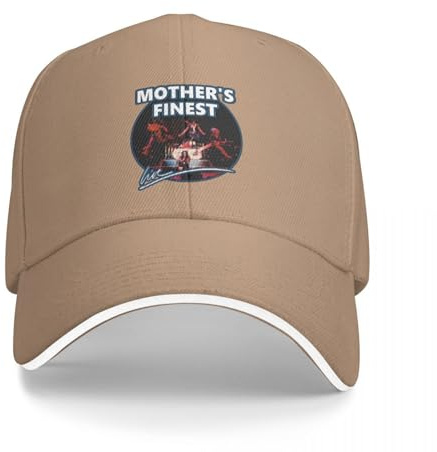 AIETPOIJ Basecap Mother's Finest Live Special Edition Baseball Cap Beach Outing Caps Designer Hut Vintage Herren Cap Damen Geschenk