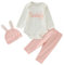 MNSWR Ostern Baby Strampler Neugeborene,Ostern Osterhase Kostüm BVB Strampler Baby New Born Baby Clothes Carters Mädchen Baby Junge Hasen Overall Kinder