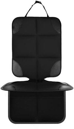 Trintion Car Seat Protectors,Leather Seats Protectors For Child Car Seats With Non-Slip Bottom Waterproof Large Mesh Pockets