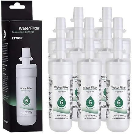 Refrigerator Water Purifier Filter Replace,Compatible For LG, LT700p ADQ36006101-ADQ36006102,Compatible For Kenmore, Water Filter 9690(10pcs)