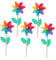 VICASKY Rainbow Windmill Decor 5pcs Wooden Pinwheel Windmill for Boys and Girls Play Party Decorations