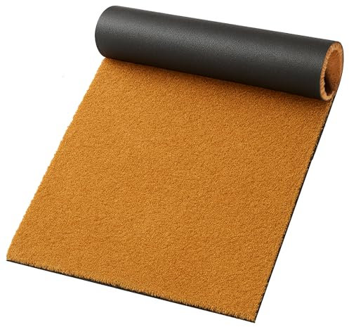 SG Traders Natural Coir Mat - Heavy Duty Outdoor Doormat, Durable Coconut Fibre Matting, Cut to Size Coir Door Mat for Entrance, Weather Resistant and Non Slip Backing for Stability (40cm x 60cm)
