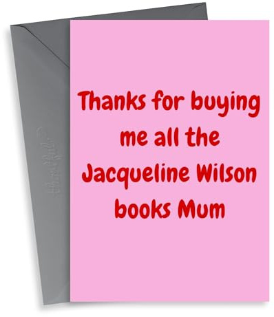 Classic Birthday Card - For Mum - Jacqueline Wilson Books