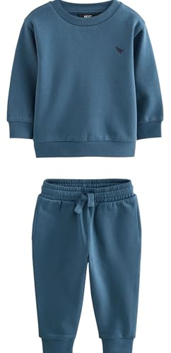 NEXT Jungen Logo Jogginghose und Sweatshirt im Set 62-122
