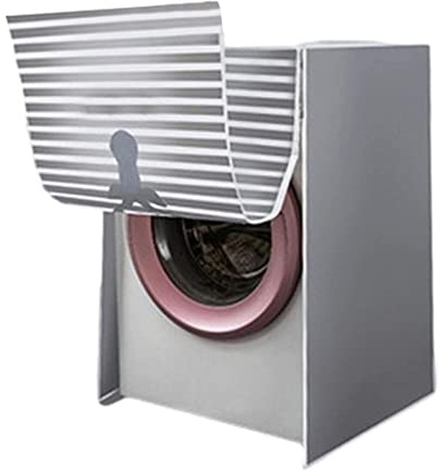 Xdyyjrasa Waterproof Sunscreen Washing Machine Cover for Front Load Dryer – Washing Machine Cover 62x55x86 cm