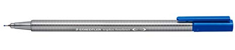 STAEDTLER MARS Fineliner triplus blau 4007817334003