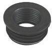 FloPlast Ring Seal Soil Rubber Boss Adaptor - 40mm Black