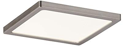 Paulmann 929.40 LED Einbaupanel Areo IP44 eckig 120mm 8W Nickel matt dimmbar
