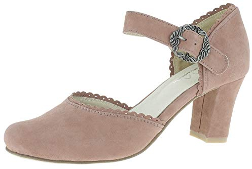Hirschkogel Damen 3005715 Pumps, Altrosa, 39 EU