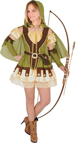 Ciao 27536 Robin Disguise, Women, Green, Brown, Einheitsgröße