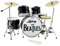 Mini batterie acoustique noir brillant MLI MDR-0022 THE BEATLES CADEAU MUSIQUE - ROCKMUSIC ESPAGNE