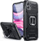 Vakoo for iPhone 11 Case, Shockproof Heavy Duty Phone Case with Kickstand for iPhone 11 Cover - Black