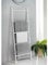 Homme Concept - White Towel Ladder with 5 Rungs Wooden Clothes Airer Bathroom Towel Hanger Decorative Freestanding Rack Towel Holder for Toilet Home Decor