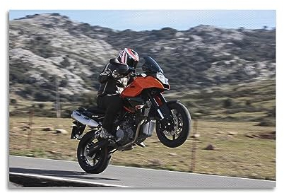 Sport-Motorrad-Poster für KTM 990 Supermoto-Poster, dekoratives Gemälde, Leinwand, Wandposter und Kunstdruck, modernes Familienschlafzimmer-Dekor-Poster, 30 x 45 cm