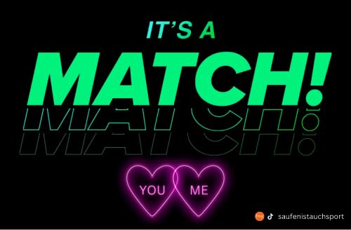 50x It's a Match Sticker/Malle Aufkleber/Festival Sticker/Party Sticker/Sauf Sticker/Party/Flirten/Bier Sticker/Sauf Sticker/Saufen/Flirt Sticker