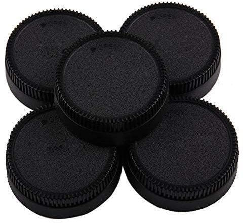 RJSQAQE 1 bouchon d'objectif arrière pour Nikon F Moun D3100 D3300 D5500 D40 D5300 D5300 D500 D750 D7100 D7200 DSLR D3400