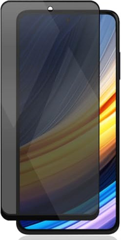 Zerrshoo Protector Pantalla para Xiaomi Poco X3 Pro/X3 NFC Cristal Vidrio Templado Antiespia 1 Piezas, 9H Dureza Vidrio, Privacidad Protector Cristal para Xiaomi Poco X3 Pro/X3 NFC