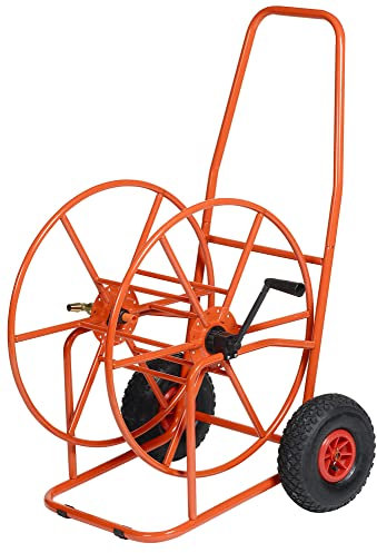 Bonussi Carrello Avvolgitubo Manuale 110 mt in Acciaio Inox 410-RG Agrati