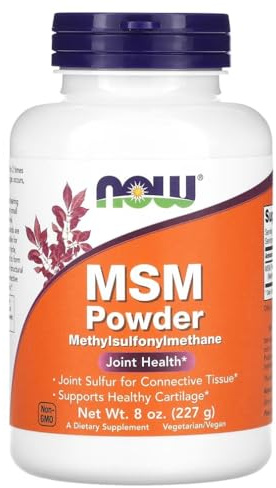 NOWFoods Now Foods – MSM Methylsulphonylmethane Powder | Joint Support and Inflammation Relief – 227g
