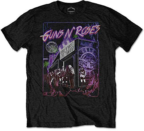 Guns N' Roses Sunset Boulevard Official Tee T-Shirt Mens Unisex (Medium)