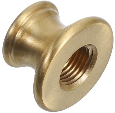 OSALADI Brass Lamp Fitting Kit Threaded Lamp Spindle Repair Connector Height Extension