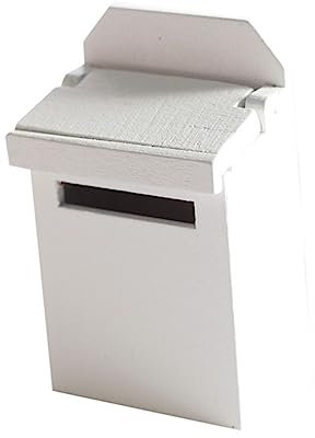 WHAMVOX Miniature Wooden Mailbox for outside Wall Letter Box Cover for Upvc Door Small Boxes for Posting Mail Catcher Mini House Mailbox Decor