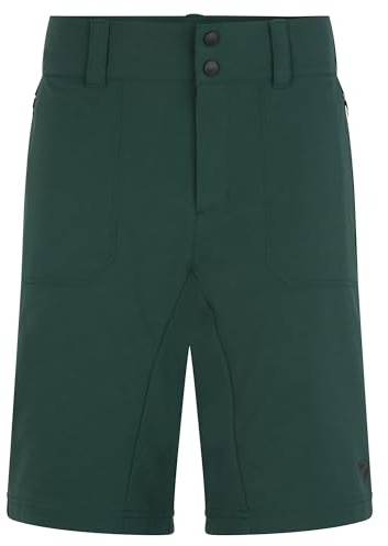 Ziener Herren NEKTOR X-Function Fahrrad-Shorts mit Innenhose - Mountainbike/Outdoor/Freizeit - atmungsaktiv,schnelltrocknend,gepolstert, Dark Jungle, 54