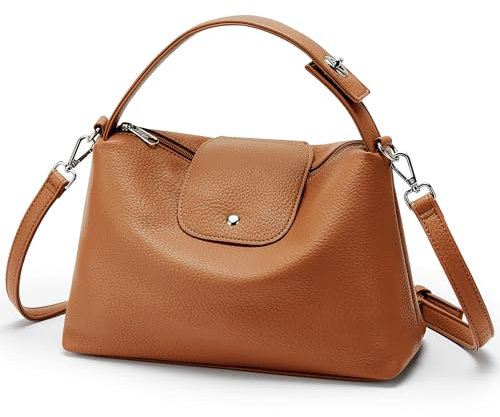 KALIDI Faux Leder Umhängetasche Damen Handtasche Crossbody Bag handbags for Women Handtasche Damen mittelgroß für Schule Büro Arbeit Reisen Ausflug Einkauf