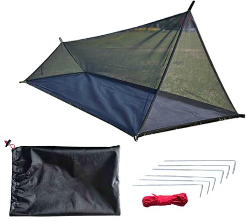 Tente moustiquaire pour extérieur, camping, jardin, tente de camping avec maille respirante | Moustiquaire portable pour terrasse, jardin, balcon avec montage facile