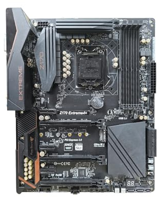 Computer Motherboards Fit For ASRock Z170 Extreme4+ Motherboard Intel LGA 115 DDR4 64GB Support Core I5-6500 I7-7700K Cpu PCI-E 3.0 USB3.1M.2 HDMI ATX motherboards