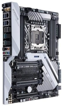 Placa Madre Placa Base Fit For ASUS Prime X299-DELUXE Intel X299 Socket 2066 128GB DDR4 M.2 Compatible con Core I9-10940 Core i9-7920 Core I7-9800 CPU