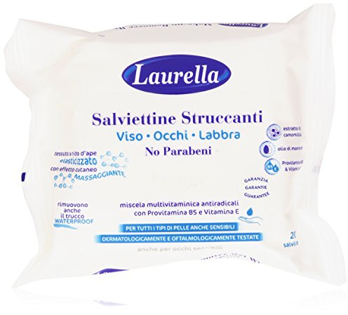 Laurella Salviettine Struccanti, 20 Salviettine