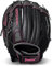Franklin Sports Fastpitch Softball Glove 22440L Fast Pitch Pro-Guantes de softbol, Color Rosa, Unisex, 13