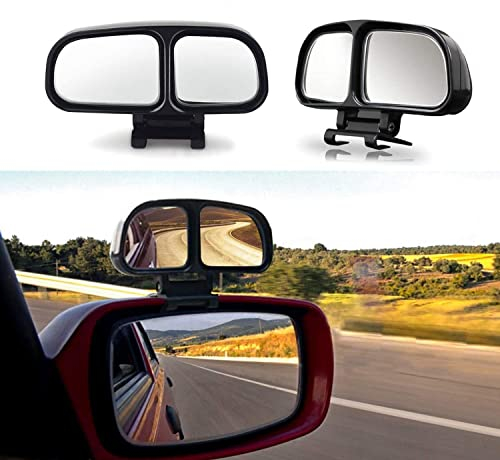 Auto Toter Winkel Spiegel,Toterwinkelspiegel auto Seiten konvexen Spiegel Rearview 360 Weitwinkel Einstellbare, 2 Stücke