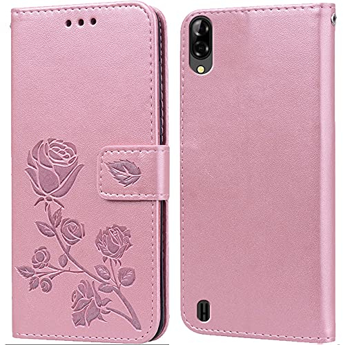 Cover per Blackview A60 Custodia,Carta Fessura, Supporto Stand,Silicone TPU,Flip Protettiva Case per Blackview A60(6.09)