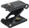 ASHATA Portable Z Flex Tilt Head Quick-Folding Z Flex Tilt Tripod Head for DSLR Camera Camcorder Tripod Slide Rail Z Tilt Gimbal Quick Release Plate Bracket Stand with Wrench