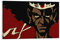 Anime Afro Samurai Poster für Schlafzimmer, Ästhetik, Bilderdruck, Leinwandbild, 30 x 45 cm Rahmen