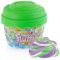 SLIMY Super Fluffy 300g im Cupcake Becher - der flaumigste Original Slimy Slime, lustig duftende Schleim Knete für Kinder, Spielspaß mit elastischer Spielknete