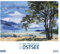 DUMONT - Mit Kat Menschik an der Ostsee 2025 Wandkalender, 38x35,5cm, Kunstkalender mit luftig-leichter Freiluftmalerei von Kat Menschik, Landschaftsbilder, entstanden an der Ostsee und auf Hiddensee