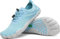 SAGUARO Badeschuhe Damen Herren Wasserschuhe Schwimmschuhe Schnelltrocken Aquaschuhe Strandschuhe Leicht Neoprenschuhe Surfschuhe rutschfeste Tauchschuhe Wassersportschuhe Tiefes Himmelblau Gr.36 EU