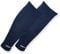 Tapedesign - TUBES PRO 1 Paar Fußball Stutzen (ohne Socken) Navy für Damen, Herren & Kinder - Fussball Sleeves für Schienbeinschoner - Fussball-Stutzen Knie lang - Fußball-Strümpfe (One-Size)