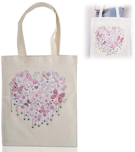 Vvikizy Perlenmalerei-Einkaufstasche tasche diamond painting Perlenmalerei-Einkaufstaschen tasche diamond painting Perlenmalerei-Tasche, Einkaufstaschen