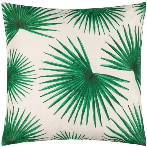 furn. Agave Tropical Outdoor-Kissenbezug – Grün – 45 x 45 cm