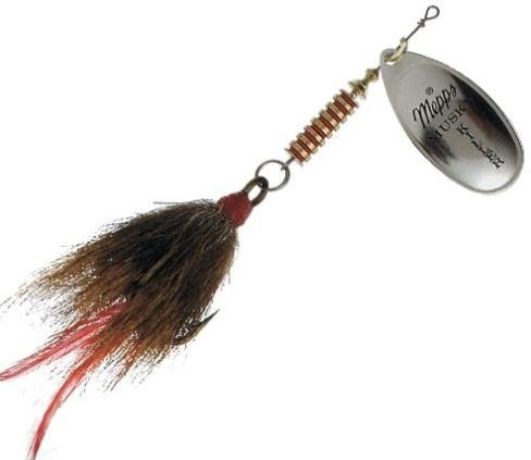 Mepps. cucchiaino Musky Killer, misura 5, 15 g, di colore argento