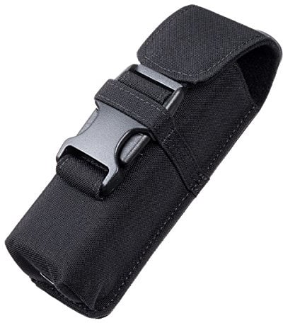 Weltool FH1 Taktische Molle Taschenlampe Holster Cordura Material Halter mit UTX-DURAFLEX Schnalle Multi-Use Taschenlampe Messer Tasche