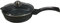 Haussmann Héritage® Fonte d'aluminium 24cm sauteuse revétement facon pierre－Tous feux dont induction－ HS-2424