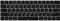 MiNGFi Protector de Teclado Silicona Ruso para MacBook Pro 13 A1706/A1989/A2159 (2016–2020), Pro 15 A1707/A1990 (2016–2019) US/ANSI - Negro