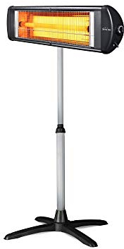 Purline Infrarot-Heizlüfter HEATY EXC 25, effiziente und sichere Infrarotwärme für den Innen- und Außenbereich