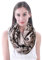 Lina & Lily Damen Loop Schal Tuch Schlauchschal Rundschal mit US Tarnmuster (Grau)